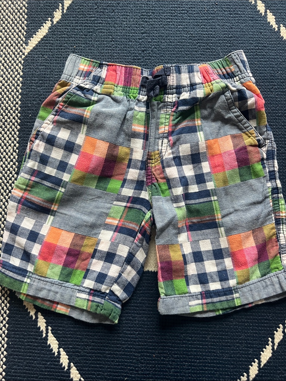 Gymboree Multicolored Patchwork shorts boy Size 3T